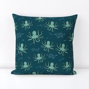 octopus // ocean fish kids nautical ocean kids 