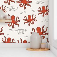 octopus // nautical summer preppy ocean kids summer 