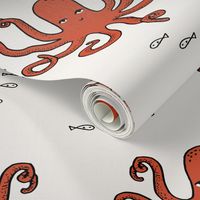 octopus // nautical summer preppy ocean kids summer 