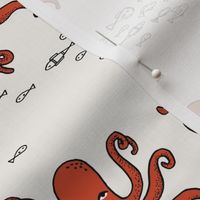 octopus // nautical summer preppy ocean kids summer 