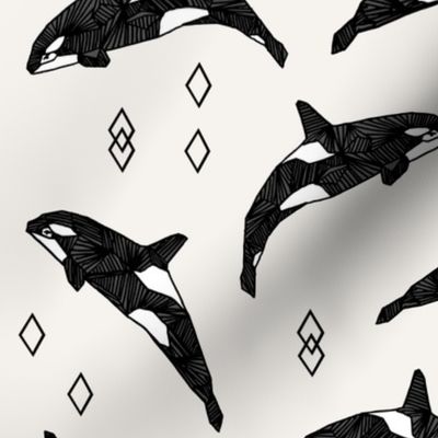 orca whales // ocean water kids nautical summer kids 