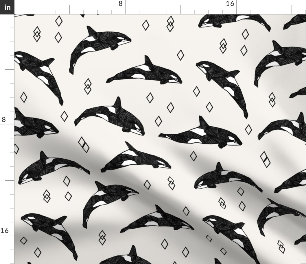 orca whales // ocean water kids nautical summer kids 