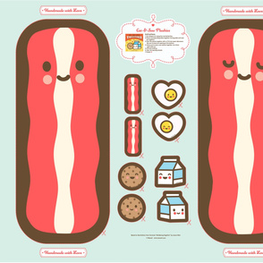 Cut-&-Sew Plushie: BIG 28" Bacon Plushie