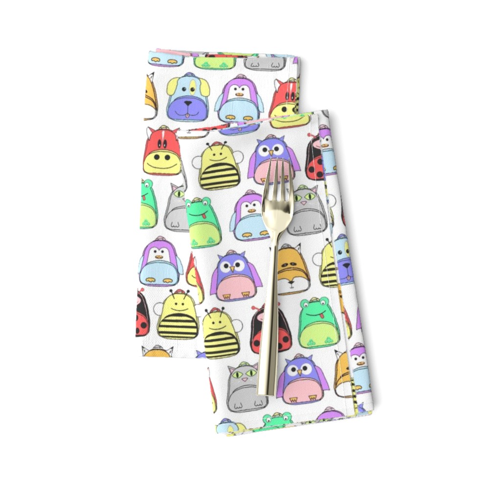 Animal Backpacks Pastel