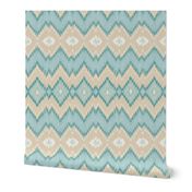 Custom Ikat Chevron Version 2