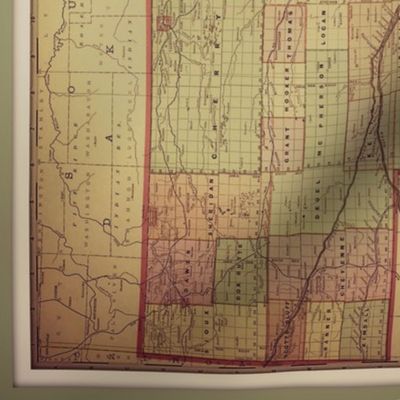 Nebraska map, small (FQ)