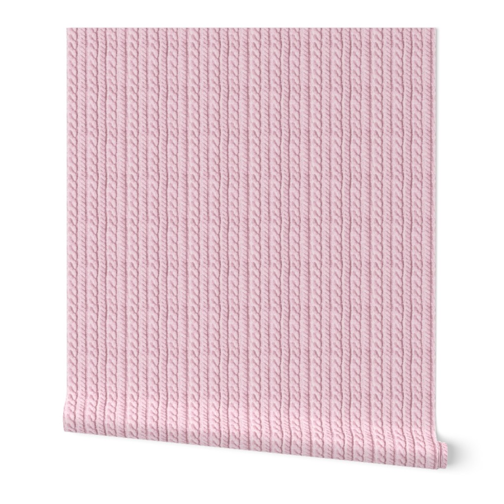 Knitting in pink