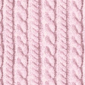 Knitting in pink
