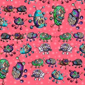 BEETLE MANIA Strawberry Milk ladybug scarab