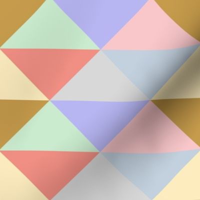 Ice Cream Parlor ~ Modernist Triangles