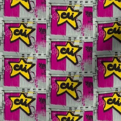 Star Power Magenta - quilter's view