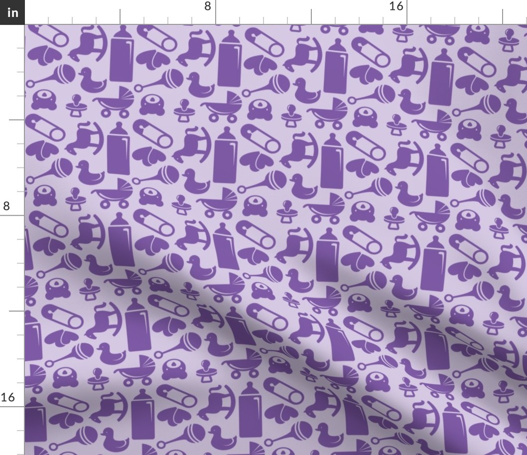 Nursery - 4in (purple)