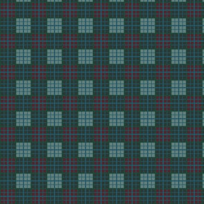 Mini Tartan of an arrow slinging clan. Brave