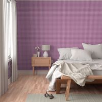 The Houndstooth Check ~ Pompadour Purple