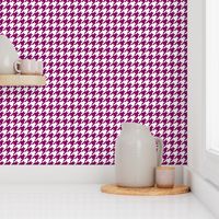 The Houndstooth Check ~ Pompadour Purple