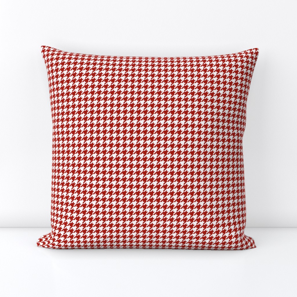 The Houndstooth Check ~  Turkey Red ~ Adrianople