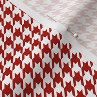 The Houndstooth Check ~  Turkey Red ~ Adrianople