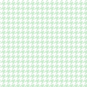 The Houndstooth Check ~ Viennese Mint