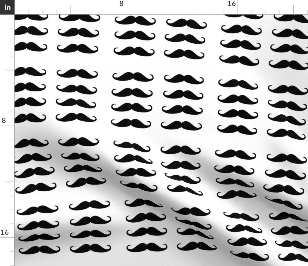 Eight mustaches