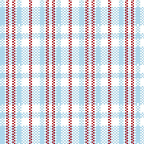 plaidbluered