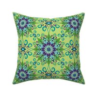 Blooming Mandala-Green