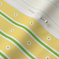 Lemon Blossom Stripe