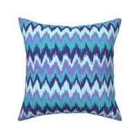 ikat - blue