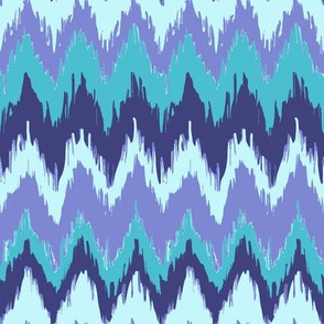 ikat - blue