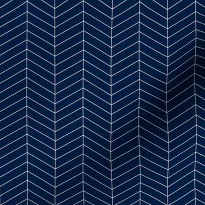 Herringbone // Navy