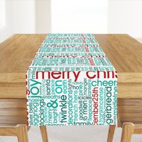 Christmas tea towel