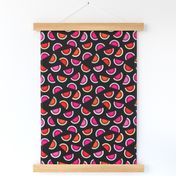 Colorful summer water melon fruit illustration pattern