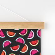 Colorful summer water melon fruit illustration pattern