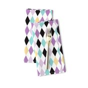 Geometric pastel modern diamond scandinavian abstract pattern