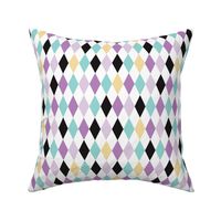 Geometric pastel modern diamond scandinavian abstract pattern