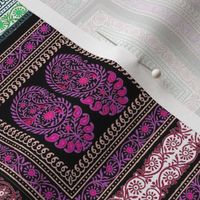 paisley flower india quilt