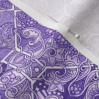 Purple Paisley Patch