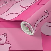 Ultra Pink Damask Catfink