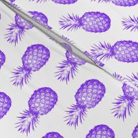 Purple Pineapples - Medium tiling pattern
