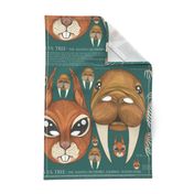 The Amazing Reversible Squirrel and Walrus Two Sided Halloween Mask