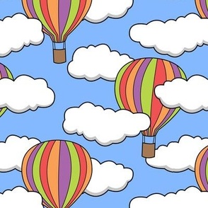 hot air balloons