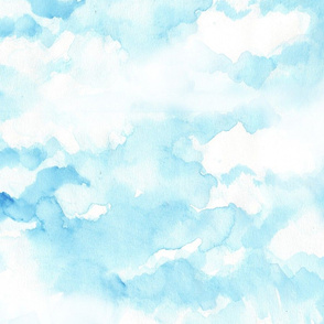 sky in watercolor