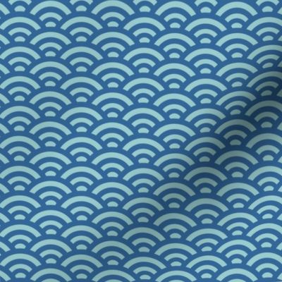 Umbrellievable fat quarters - blue