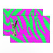 Pink and Green Zebra