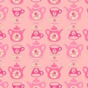 Tea Set Pink