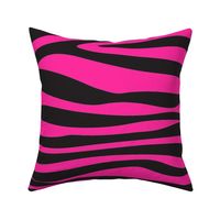 Pink Zebra 60inx60in Centered