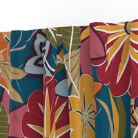 Jungle of Autumn Flowers (Main Print 1)