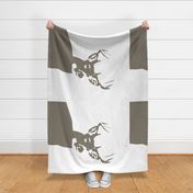 Brown Buck // 1 yard cut (42" width)