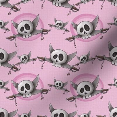 Skulls pink