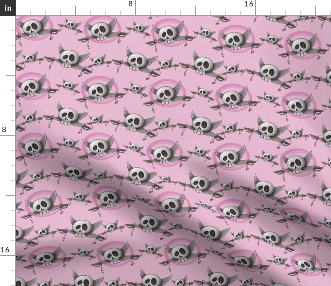 Skulls pink