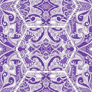 A Posse of Purple Paisley